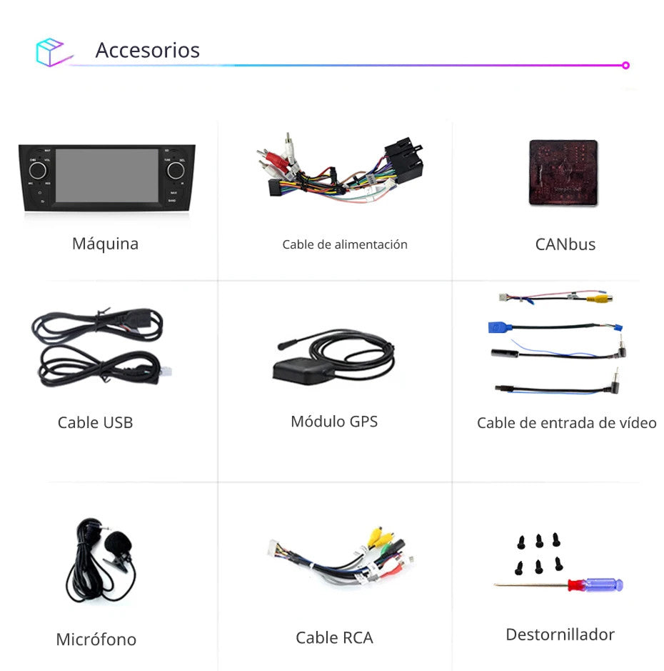 Sistema Multimedia 6.2" | Fiat Grande Punto 2005-2012 | CarPlay | Android Auto