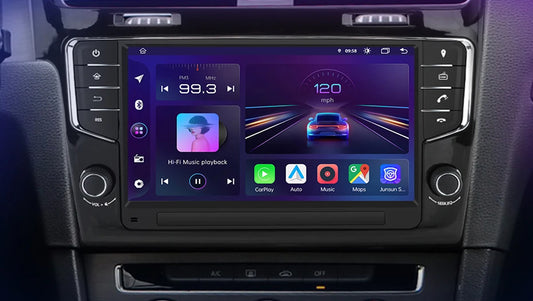 Sistema Multimedia 7" | Volkswagen VW Golf 7 2013-2018 | CarPlay | Android Auto