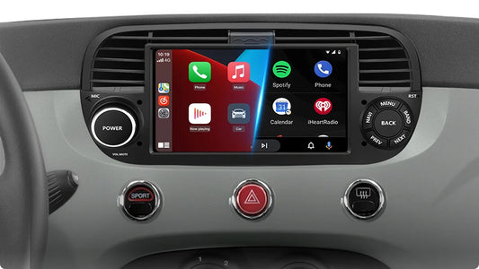 Sistema Multimedia 7" | FIAT 500 500C | CarPlay | Android Auto