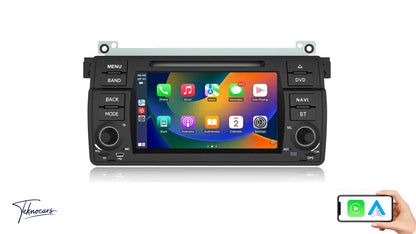 Sistema Multimedia 7" | BMW E46 M3 318/320/325/330/335 | CarPlay | Android Auto