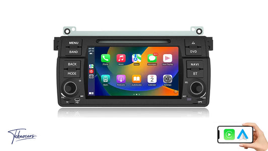 Sistema Multimedia 7" | BMW E46 M3 318/320/325/330/335 | CarPlay | Android Auto