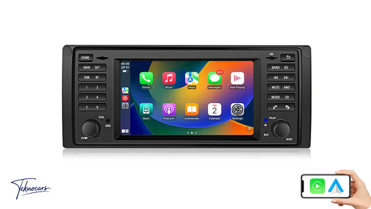 Sistema Multimedia 7" | BMW serie 5 E39 X5 E53 M5 1996 a 2003 | CarPlay | Android Auto