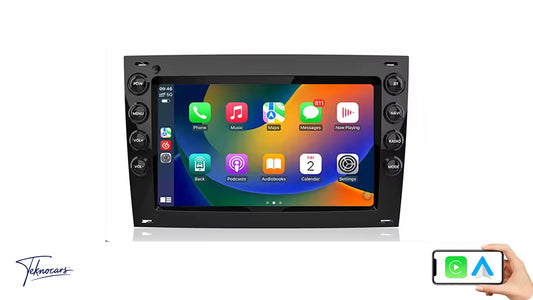 Sistema Multimedia 7" | Renault Megane 2 2002-2009 | CarPlay | Android Auto