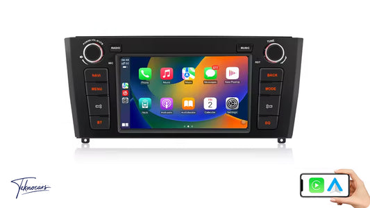 Sistema Multimedia 7" | BMW Serie 1 E81 E82 E87 E88 2004 - 2012 | CarPlay | Android Auto