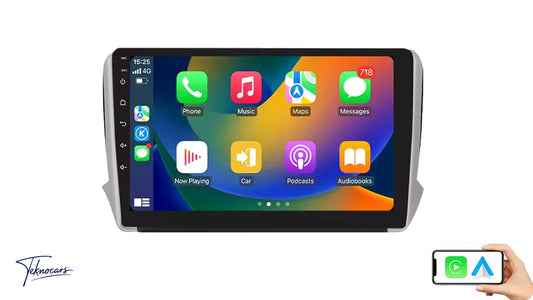 Sistema Multimedia | Peugeot 208, 2012, 2018-360 | CarPlay | Android Auto