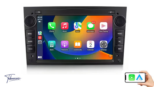Sistema Multimedia 7" | Opel Astra H J Vectra Vauxhall Antara Zafira Corsa C D Vivaro Meriva | CarPlay | Android Auto