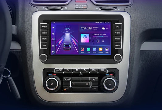 Sistema Multimedia | Seat Leon | Volkswagen Passat B6 B7 | Skoda Octavia | CarPlay | Android Auto