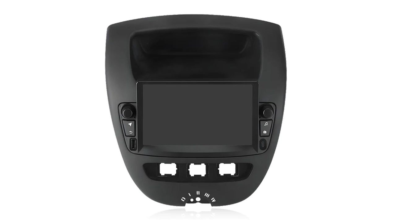 Sistema Multimedia 7" | Peugeot 107 | Citroen C1 | Toyota aygo 2005 2014 | CarPlay | Android Auto