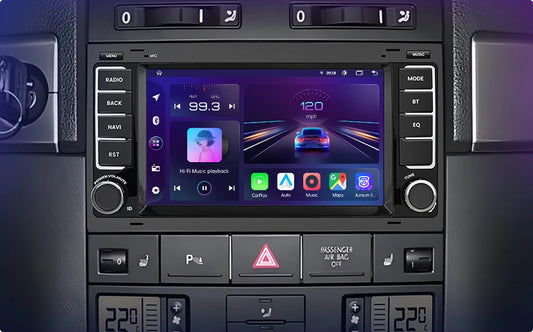 Sistema Multimedia 7" | Volkswagen Touareg | Multivan T5 | Transporte 2004 2005-2009 | CarPlay | Android Auto